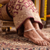 Silver kada payal